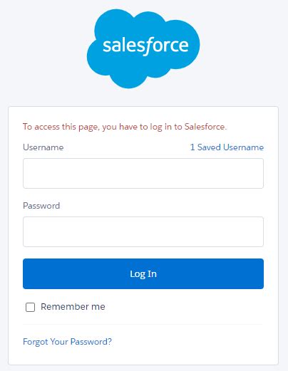 salesforce accedi.